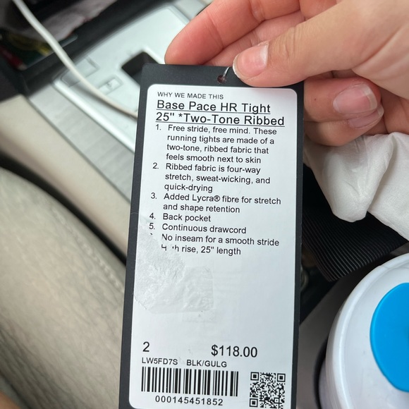 NWT base pace 2 tone ribbed - Picture 7 of 7